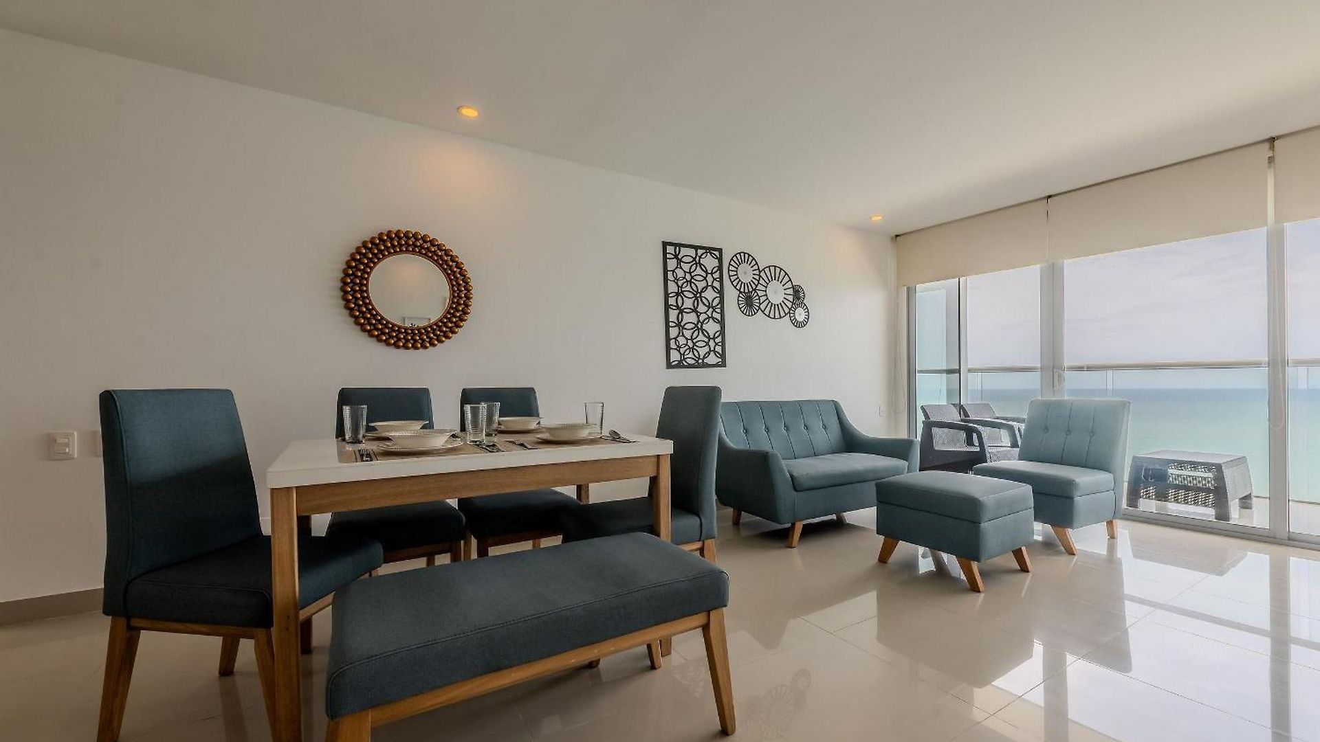 Apartamento Hermoso Apto 2 Hab Piso 19 En Morros Cartagena