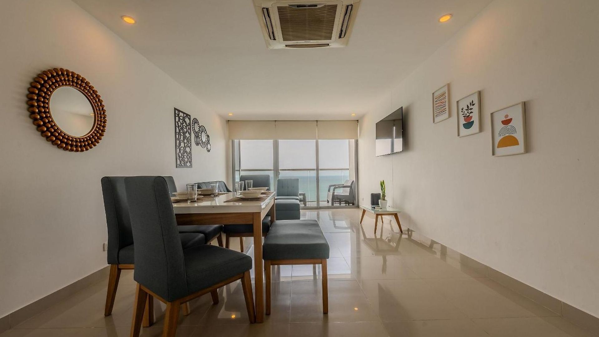 Hermoso Apto 2 Hab Piso 19 En Morros Apartamento