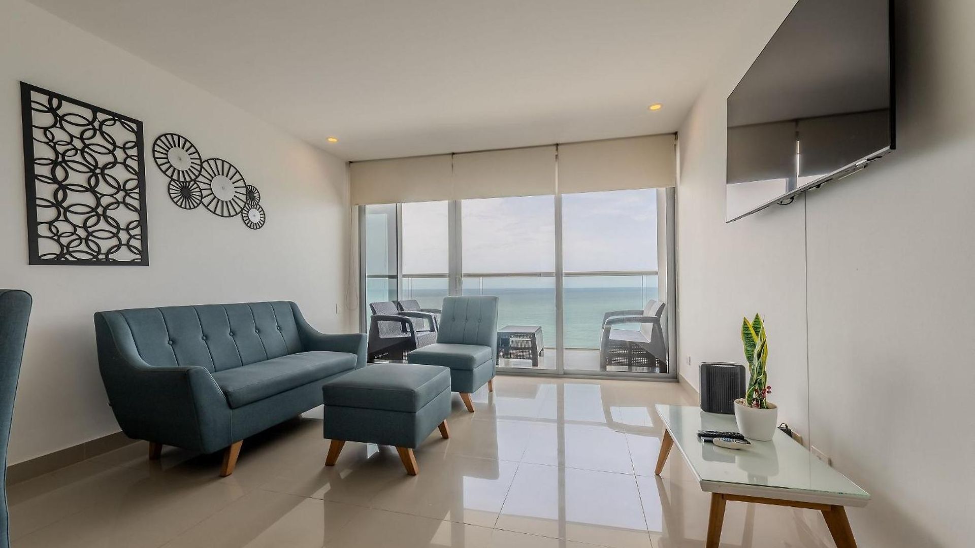 Apartamento Hermoso Apto 2 Hab Piso 19 En Morros Cartagena