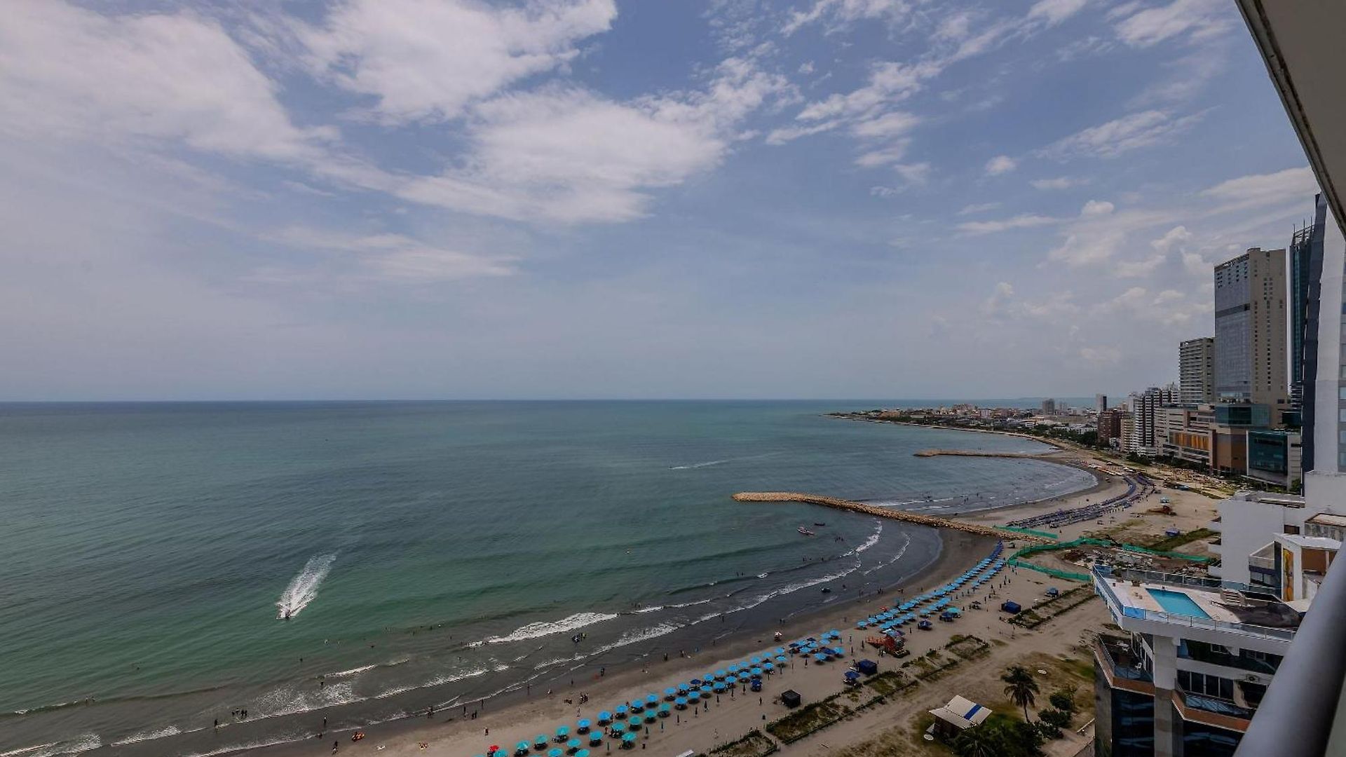 Hermoso Apto 2 Hab Piso 19 En Morros Cartagena