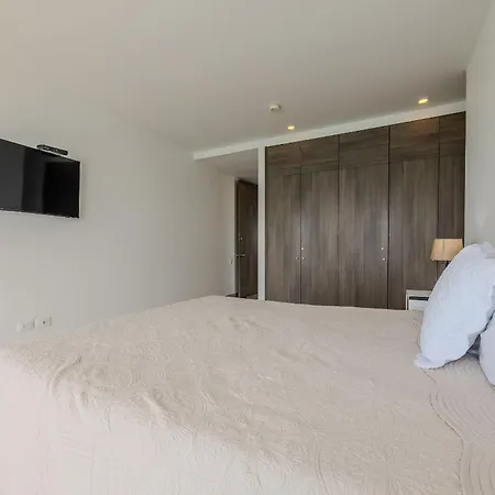 Hermoso Apto 2 Hab Piso 19 En Morros * Cartagena