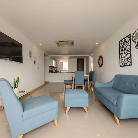 Hermoso Apto 2 Hab Piso 19 En Morros Apartamento Cartagena