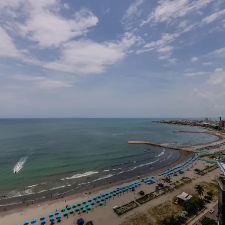 Hermoso Apto 2 Hab Piso 19 En Morros Cartagena